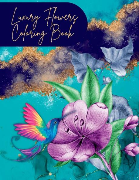 Flowers Coloring Book