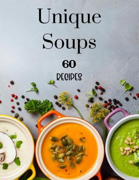 Unique Soups 60 Recipes: A Soup Cookbook Filled with Delicious Soup Recipes for Everyone