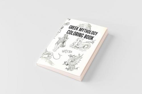 Greek Mythology Coloring Book