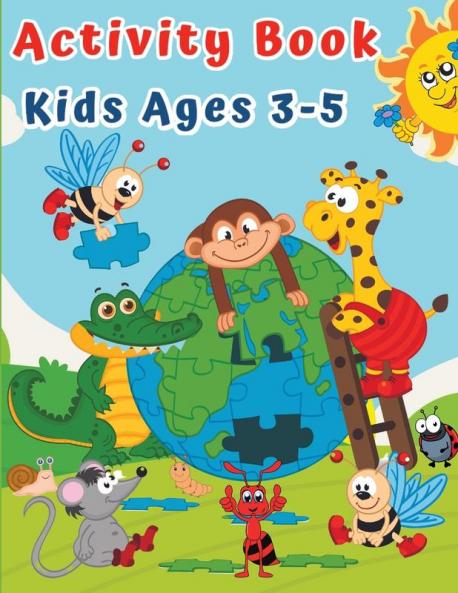 Activity Book for Kids Ages 3-5
