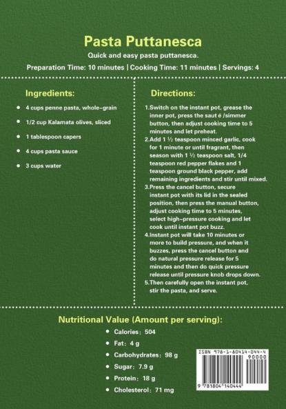 Plant-Based Instant Pot Korean Cookbook