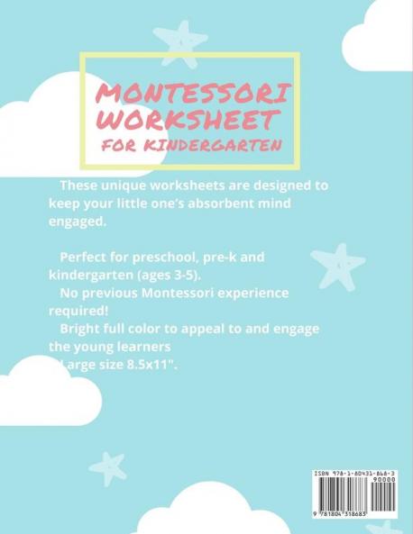 Montessori Worksheets for Kindergarten
