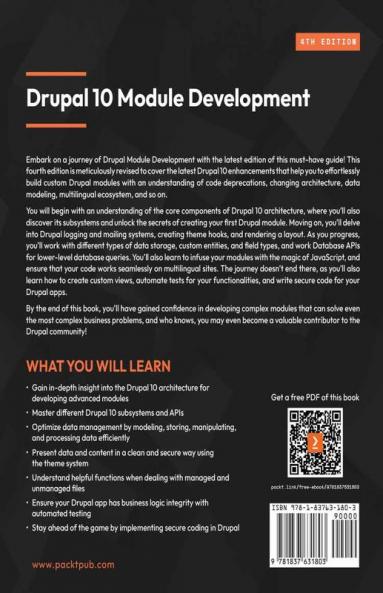 Drupal 10 Module Development