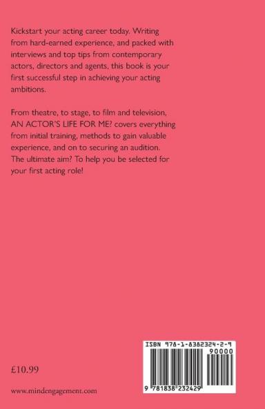 An Actor's Life for Me