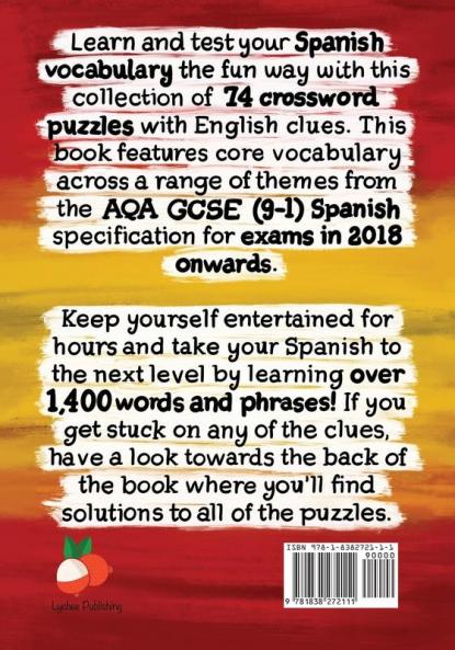 AQA GCSE (9-1) Spanish Vocabulary Crosswords: 74 crossword puzzles covering core vocabulary for exams in 2018 onwards