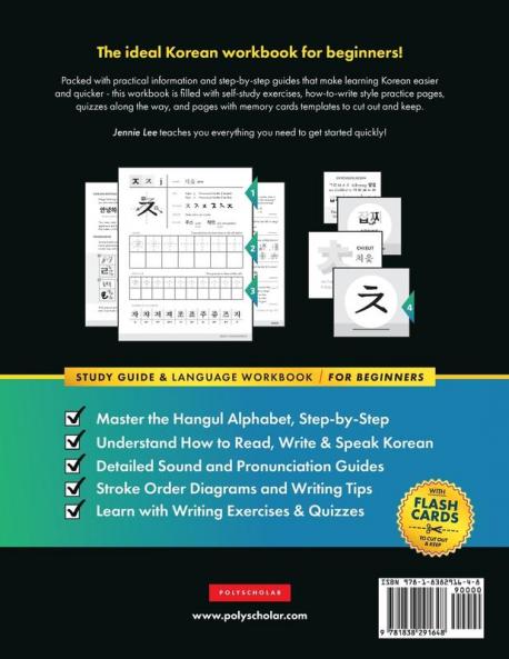 Learn Korean - The Language Workbook for Beginners