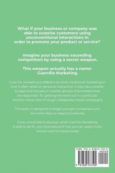 Guerilla marketing New Millennium Edition - Market like a guerrilla & crush your competitors adapt a warfare mindset! perfect for entrepeneurs job hunters financial advisors writers & coaches