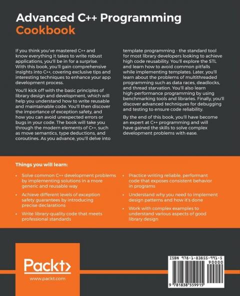 Advanced C++ Programming Cookbook