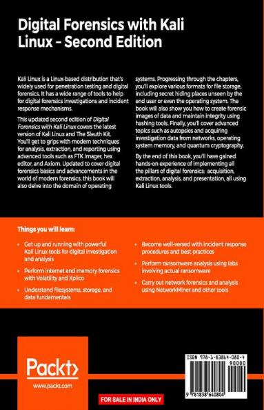 Digital Forensics with Kali Linux - Second Edition