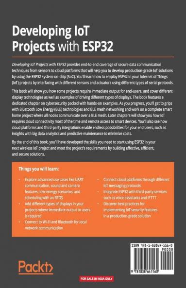 Developing IoT Projects with ESP32