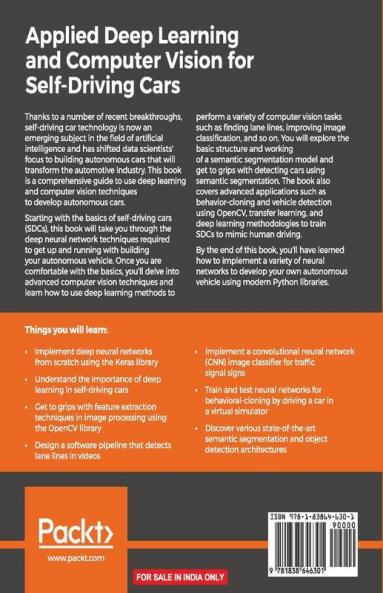 Applied Deep Learning and Computer Vision for Self-Driving Cars