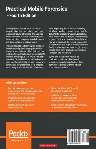 Practical Mobile Forensics - Fourth Edition