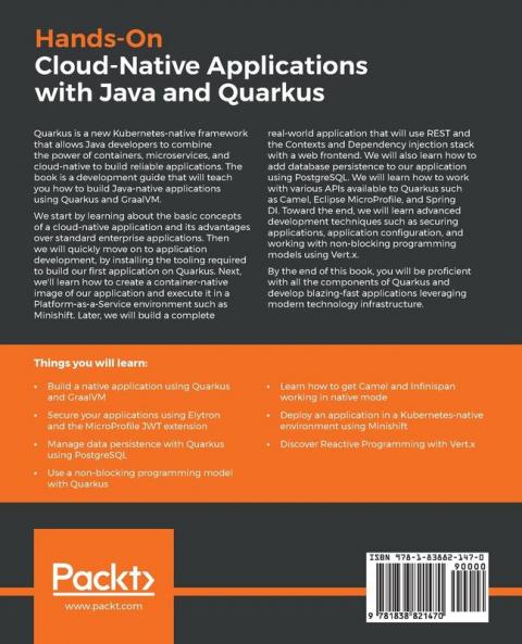 Hands-On Cloud-Native Applications with Java and Quarkus