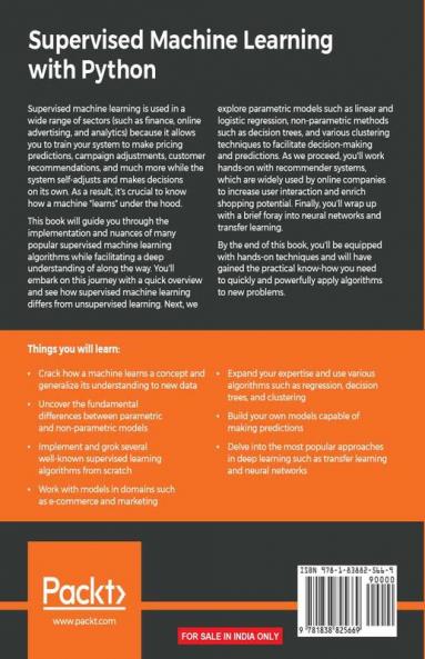 Supervised Machine Learning with Python