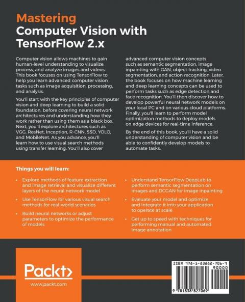 Mastering Computer Vision with TensorFlow 2.x