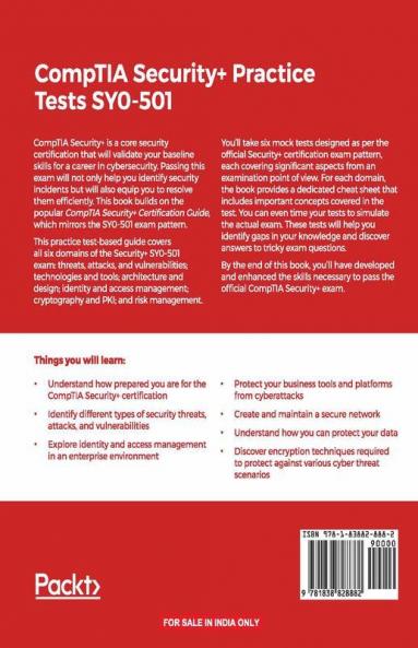 CompTIA Security+ Practice Tests SY0-501