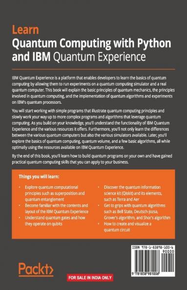 Learn Quantum Computing with Python and IBM Quantum Experience
