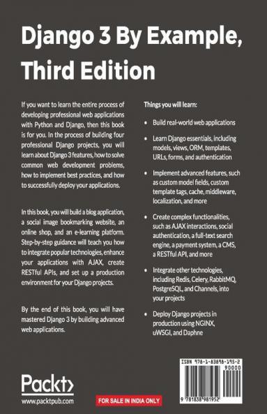 Django 3 By Example - Third Edition