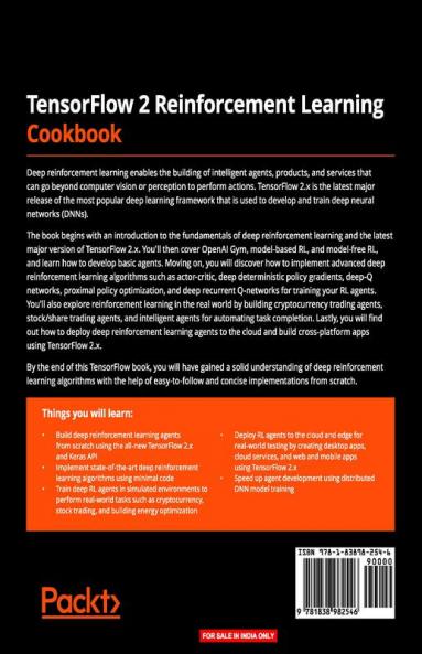 TensorFlow 2 Reinforcement Learning Cookbook