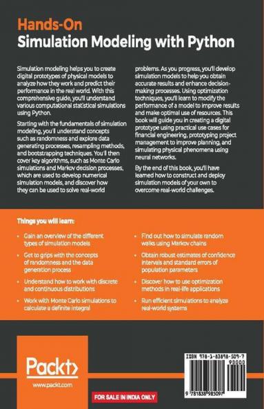 Hands-On Simulation Modeling with Python