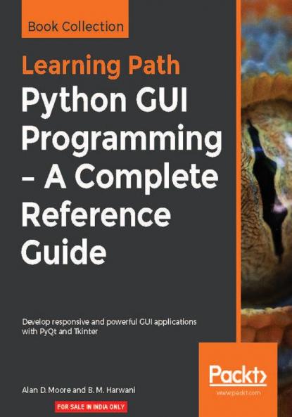 Python GUI Programming - A Complete Reference Guide