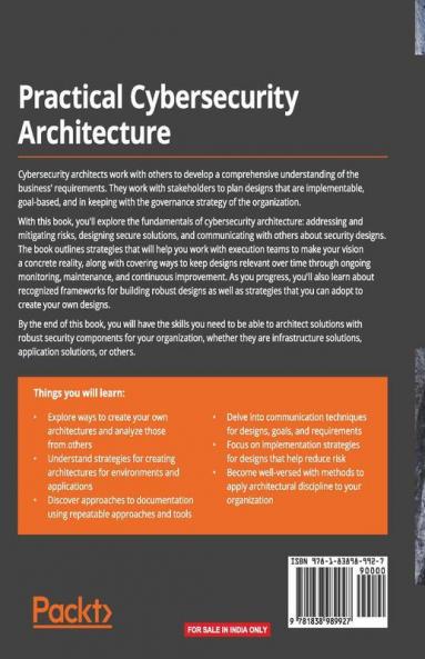 Practical Cybersecurity Architecture