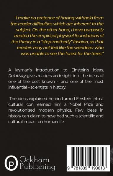 Relativity The Special and General Theory