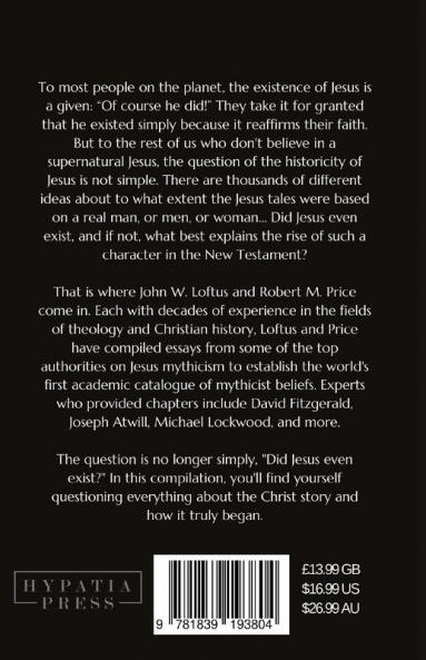 Varieties of Jesus Mythicism