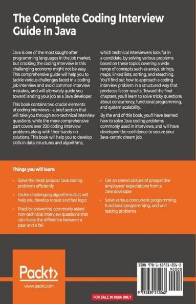 The Complete Coding Interview Guide in Java