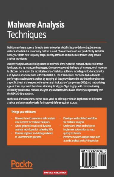 Malware Analysis Techniques