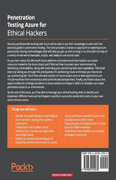 Penetration Testing Azure for Ethical Hackers