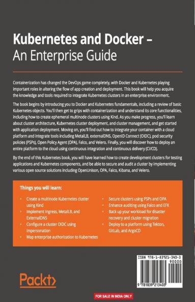 Kubernetes and Docker - An Enterprise Guide
