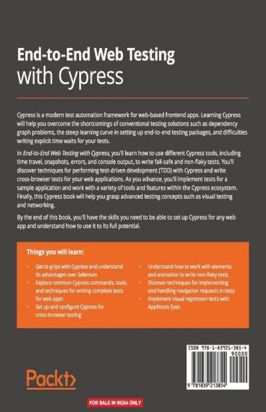 End-to-End Web Testing with Cypress