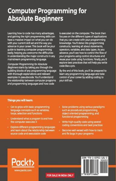 Computer Programming for Absolute Beginners