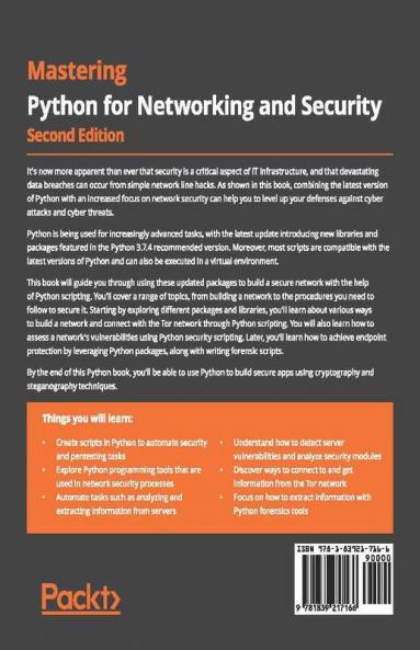 Mastering Python for Networking and Security