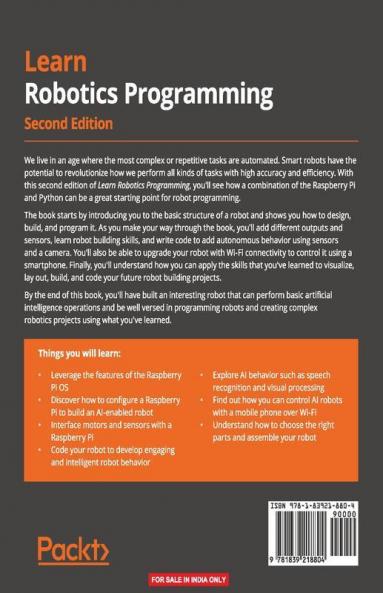 Learn Robotics Programming - Second Edition
