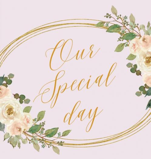 Our Special day wedding guest book to sign (Hardback)