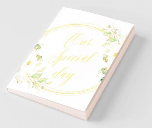 Our Special day wedding guest book to sign (Hardback)