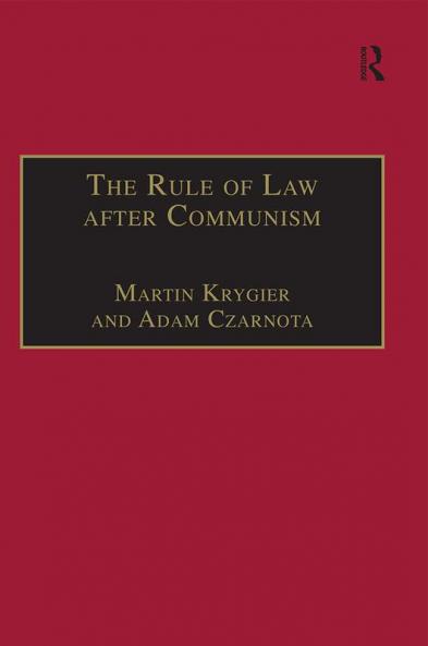 Rule of Law After Communism
