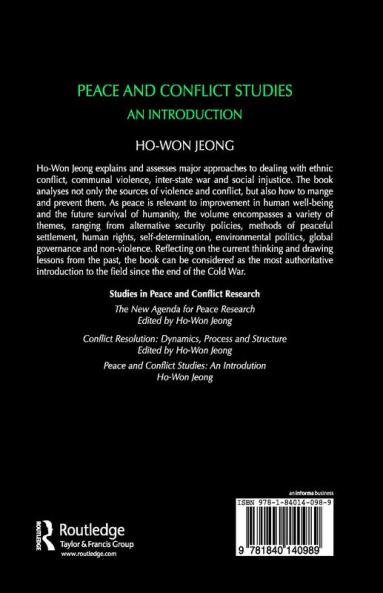 Peace and Conflict Studies