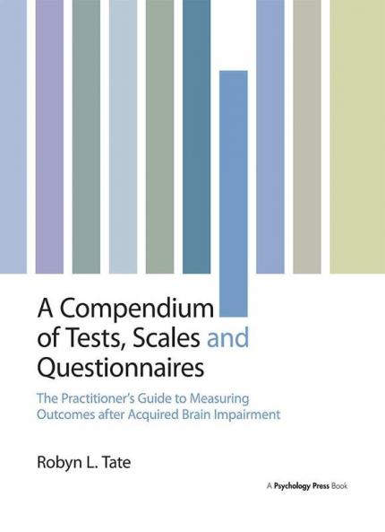 Compendium of Tests Scales and Questionnaires