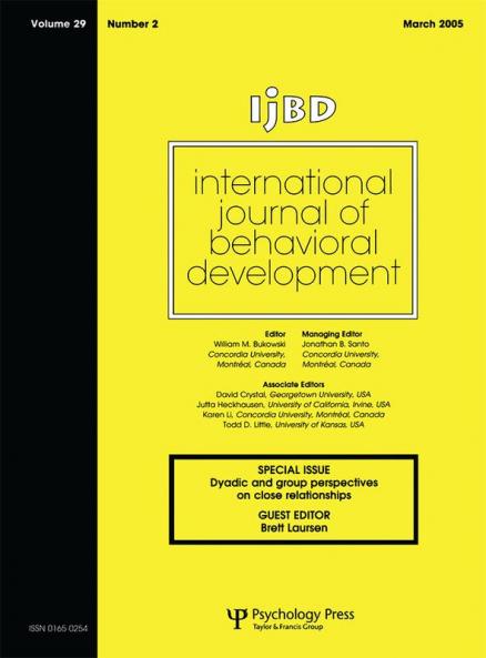 Dyadic and Group Perspectives on Close Relationships
