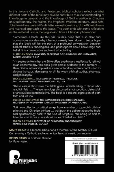 The Bible and Epistemology