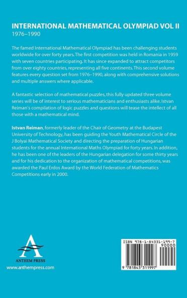 International Mathematical Olympiad Volume 2