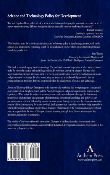 Science and Technology Policy for Development