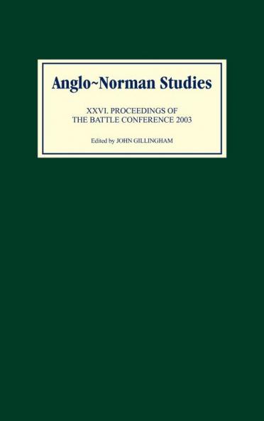 Anglo-Norman Studies 26