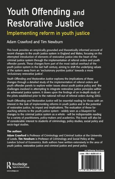 Youth Offending and Restorative Justice