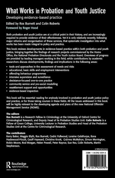 What Works in Probation and Youth Justice