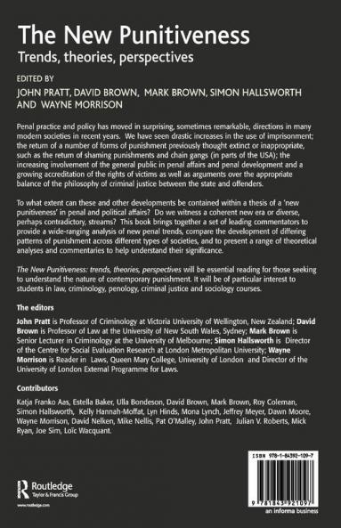 New Punitiveness
