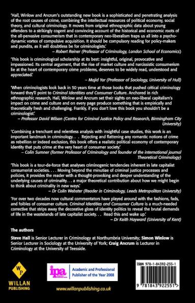 Criminal Identities and Consumer Culture